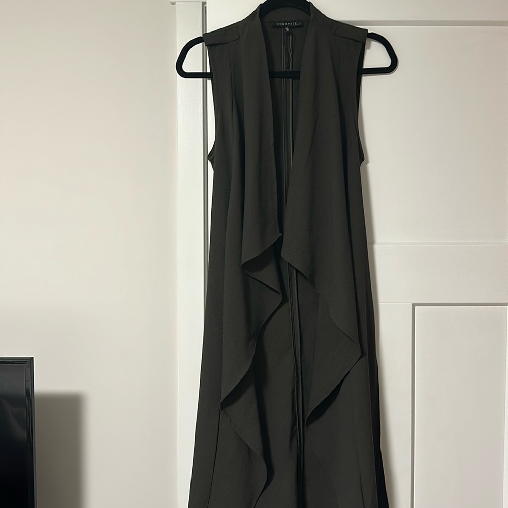 Army/olive green cape